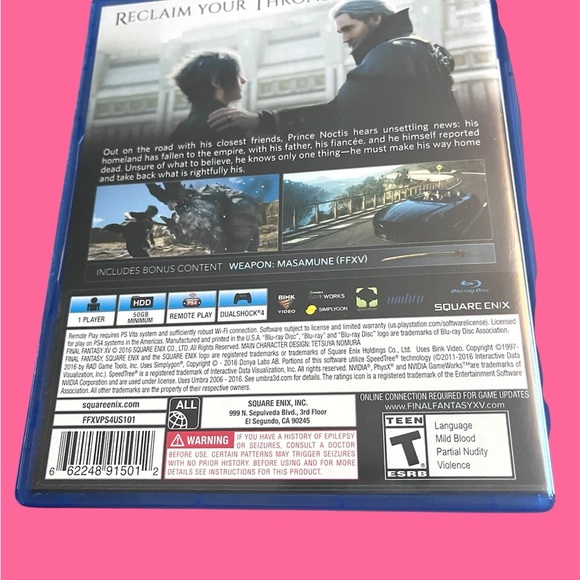 Sony PS4 Game Trio - Blue Cases No OFFERS!! BOUGHT AT $71 no lower - Picture 7 of 7